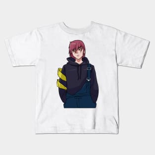 Anime Character Hero Male Japanese Culture Kids T-Shirt